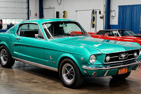Final restored Mustang showcase