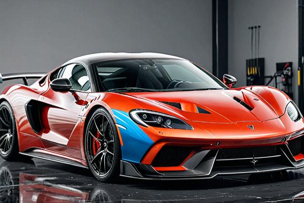 Final custom sports car showcase